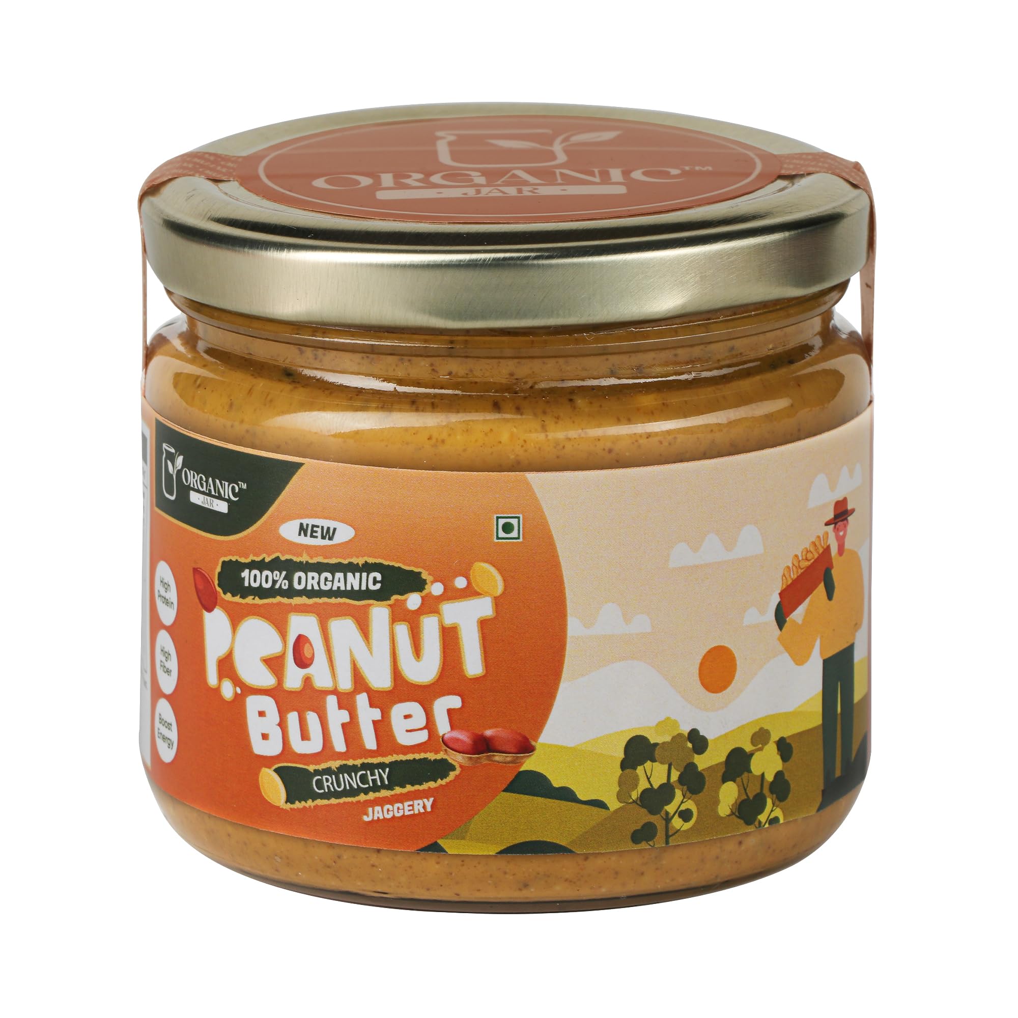 See full amazon price history chart for ORGANIC JAR Premium Crunchy Jaggery Peanut Butter| Sweetened with Organic Jaggery Powder | No Refined Sugar | Hand Crafted | Stone Grounded | High in Nutrients- 100% Roasted Peanuts in Himalayan Pink Salt (300gm) ORGANIC JAR Premium Crunchy Jaggery Peanut Butter| Sweetened with Organic Jaggery Powder | No Refined Sugar | Hand Crafted | Stone Grounded | High in Nutrients- 100% Roasted Peanuts in Himalayan Pink Salt (300gm) (B0CGRTSNF6) Amazon Price History, Amazon Price Tracker
