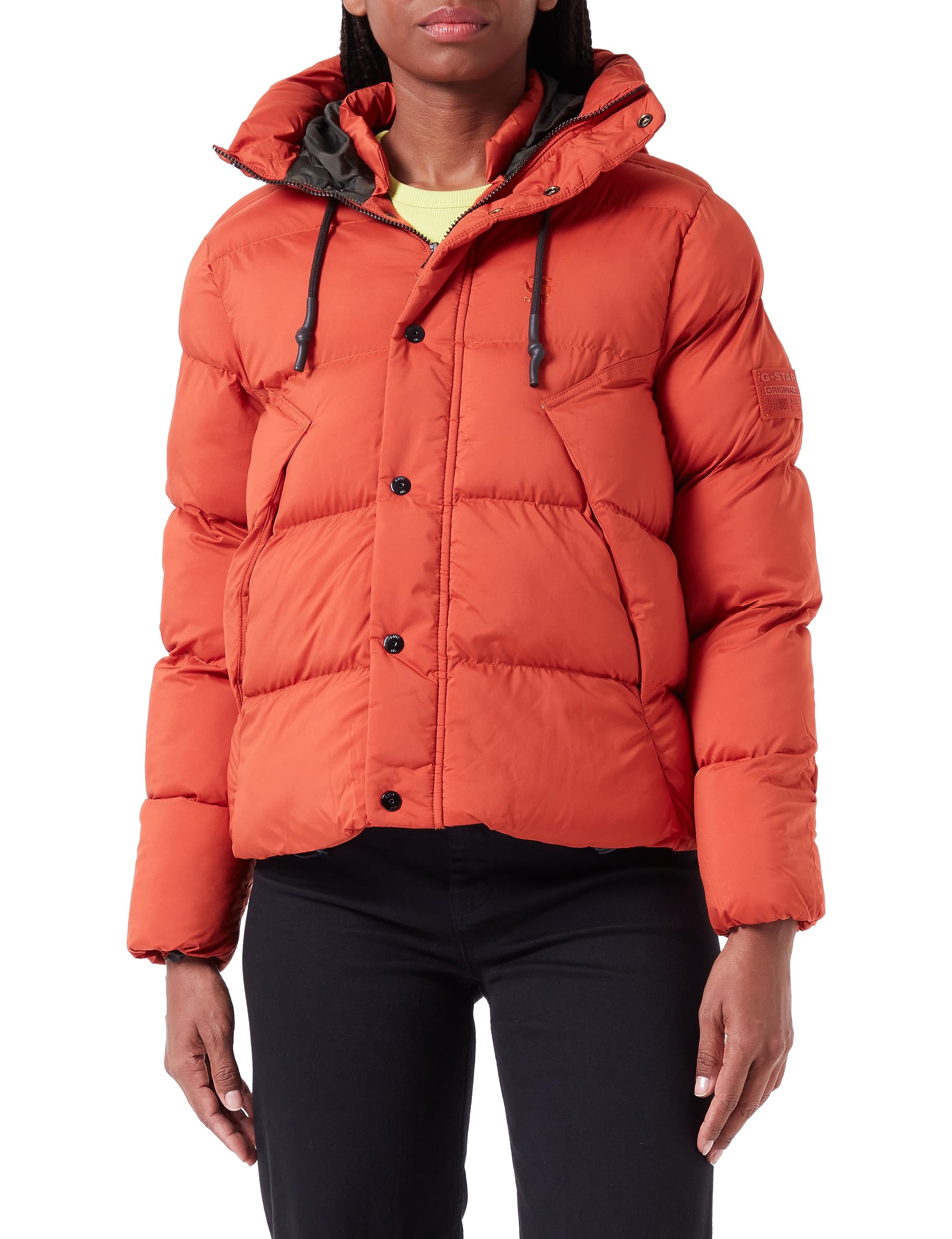 G-Star Women's Whistler Short Puffer wmn, Orange (rooibos tea D23534-D199-G052), M
