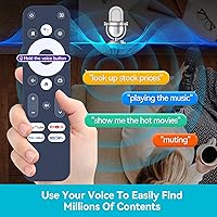 Vista 6 de Control remoto de voz de repuesto G10 para MECOOL KM7 Plus S905Y4 Android TV Box R-C-OHS-C008 Anker Nebula 4K Streaming Dongle, para Onn Strong