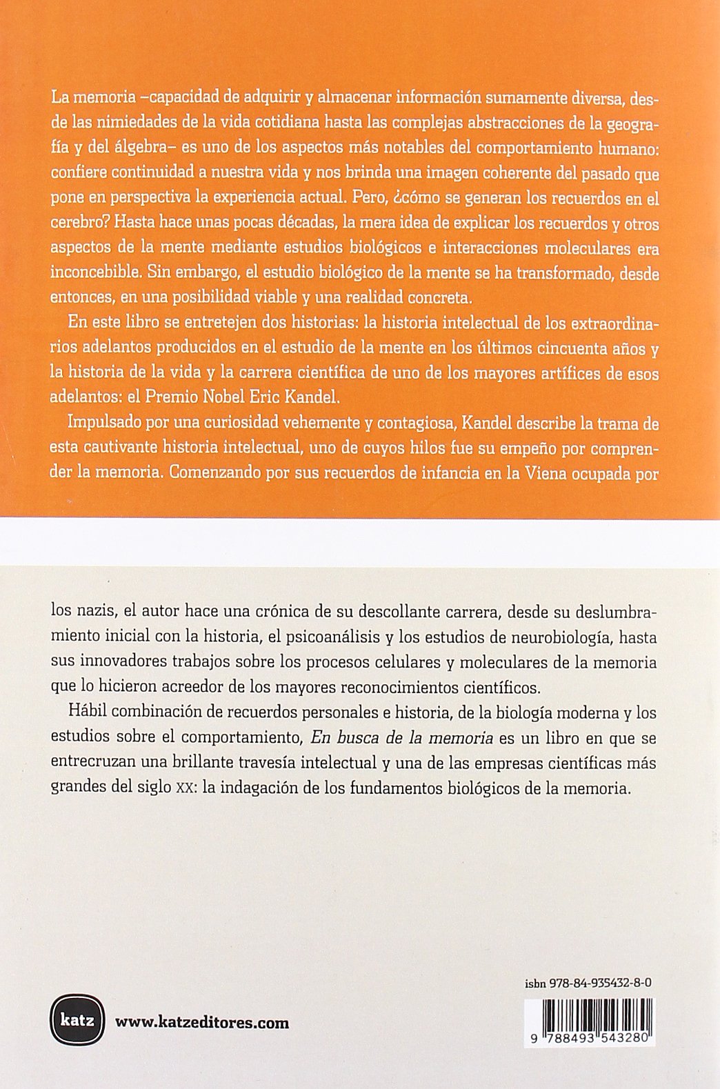 En Busca De La Memoria 2ｦed