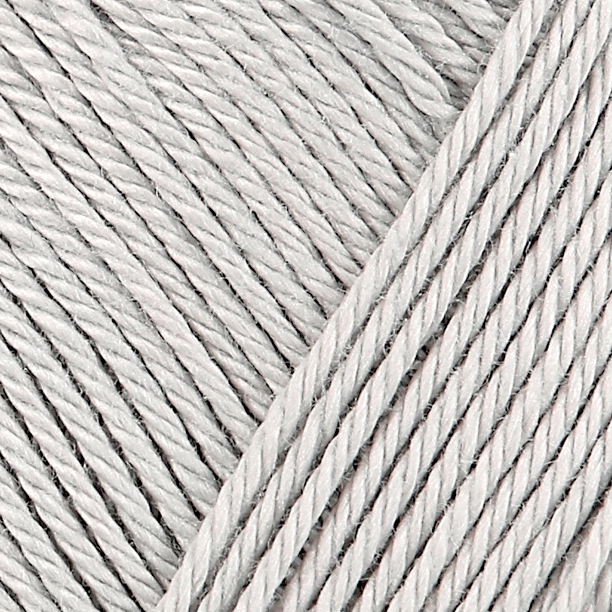 10 Knäuel SMC Catania Color Originals, grau, 100% Baumwolle, insgesamt 50 g, 125 m, Fine-Sport 2, Grau 172