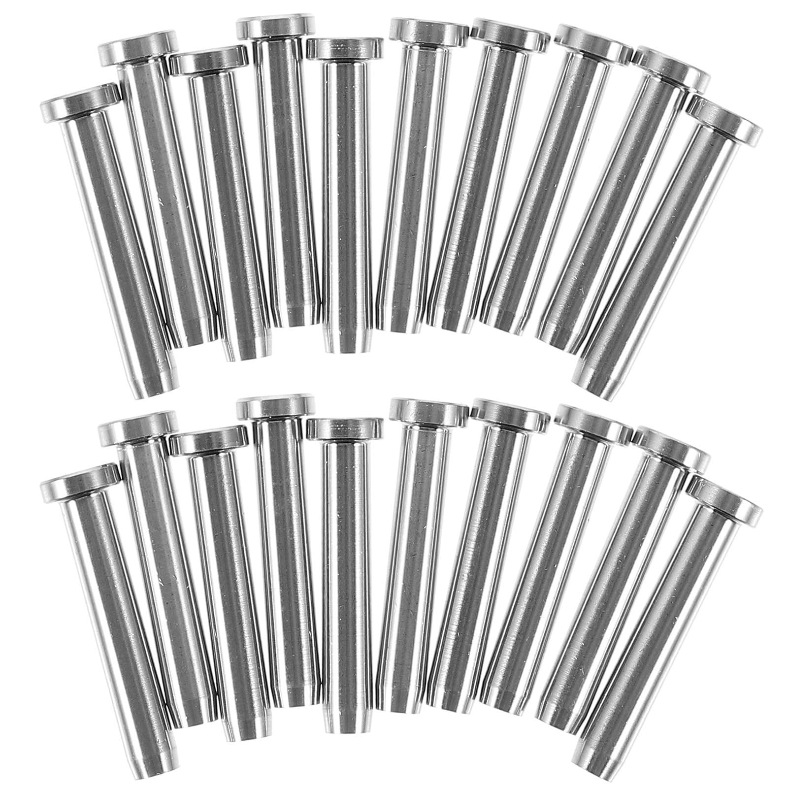 Tensor de extremo para barandilla de cable acero inoxidable kit interior exterior plata 8