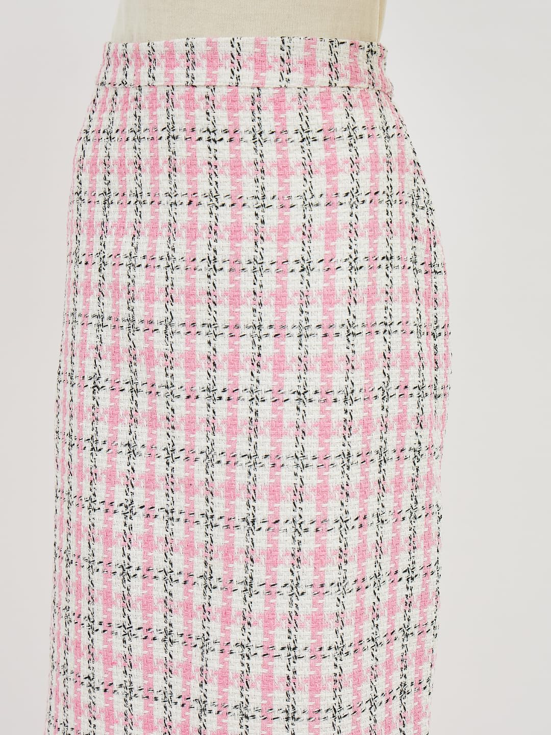 Athena Lifestyle Women & Girl Pink Printed midi Pencil Skirt 2