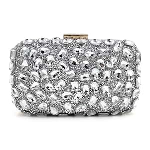 OOAAVVJL Elegant Sparkly Clutch Purse For Women,Evening Bag