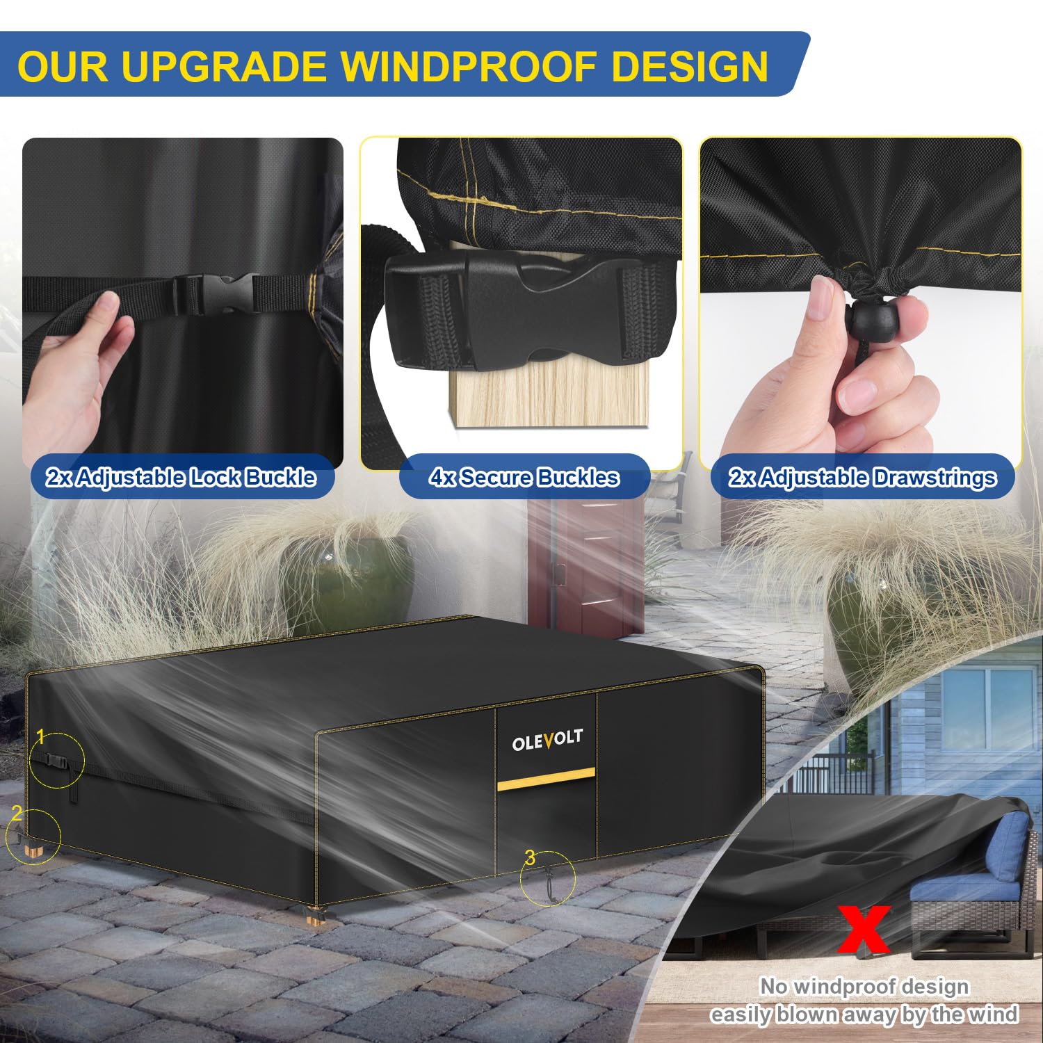 Funda para Muebles de Jardin Exterior Fundas Muebles Jardin