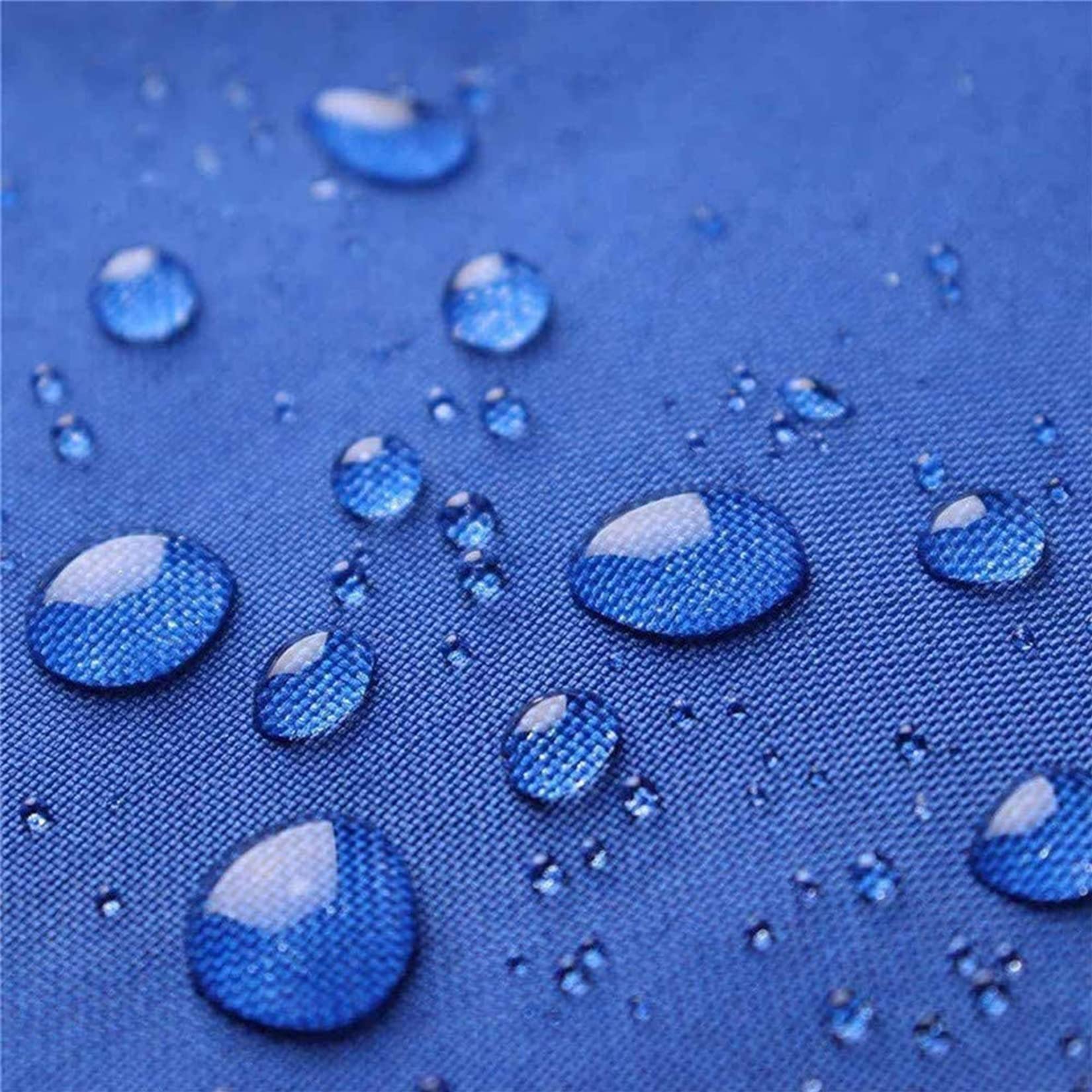 XBTGS Tenda parasole rettangolare impermeabile, 4 x 6 m, per esterni, patio, balcone, giardino, resistente all'acqua, beige, blu navy, 2 x 5,5 m, blu navy, 2 x 5,5 m