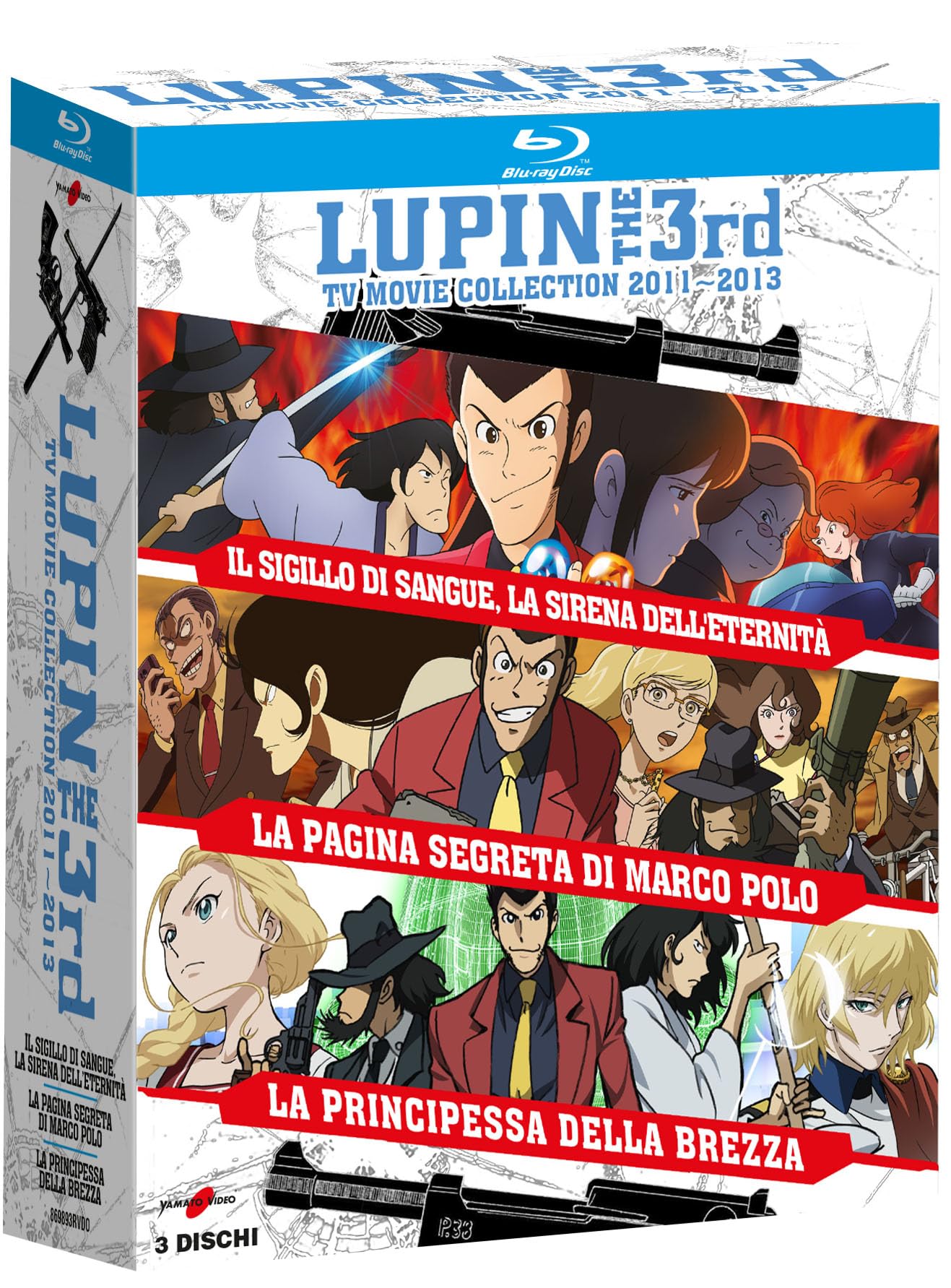 Lupin III -Tv Mov. Coll. "2011-2013" (3 Bd)