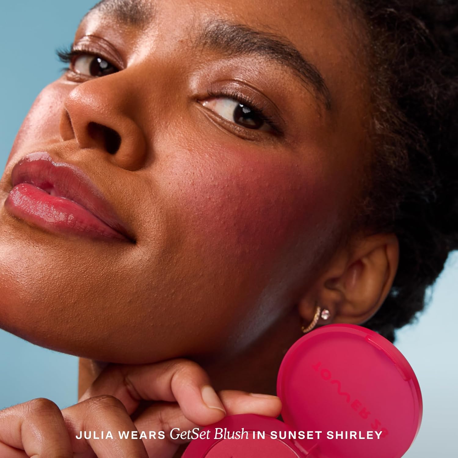 Tower 28 GetSet Matte Powder Blush for Cheeks - 12-Hour Setting Blush Powder for Smooth, Blurred Skin - Talc-Free, Sweat-Proof Face Blushes - Makeup for Sensitive Skin - Sunset Shirley (1.13 oz) - Image 3