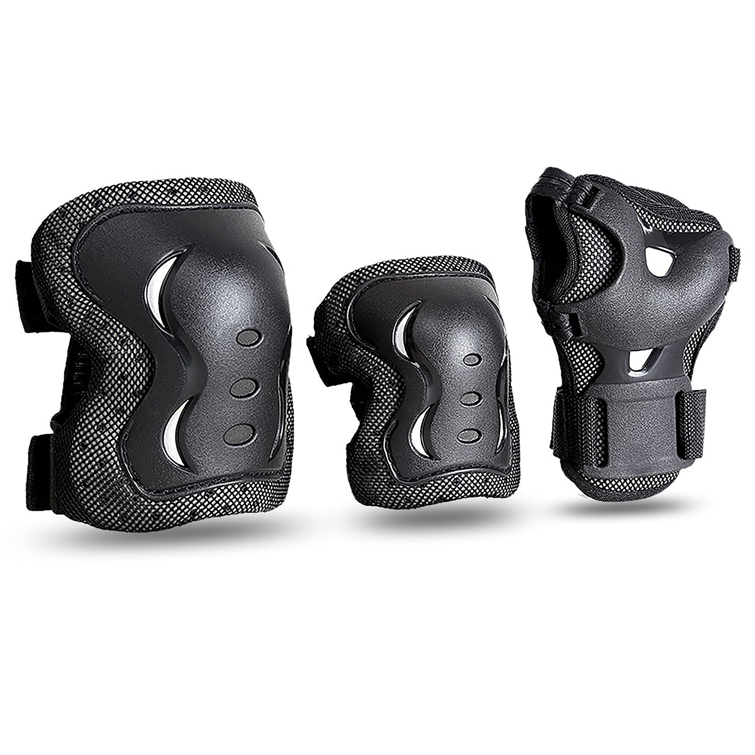 Buy JBM Kids Knee Pads and Elbow Pads with Wrist Guards and Adjustable