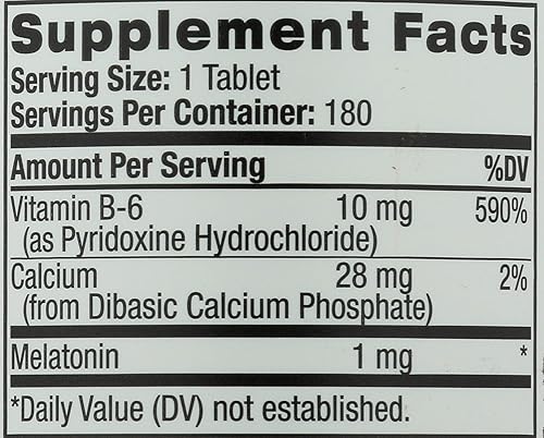 Miniatura 3 de Natrol, Melatonina 1mg, 180 Tabletas