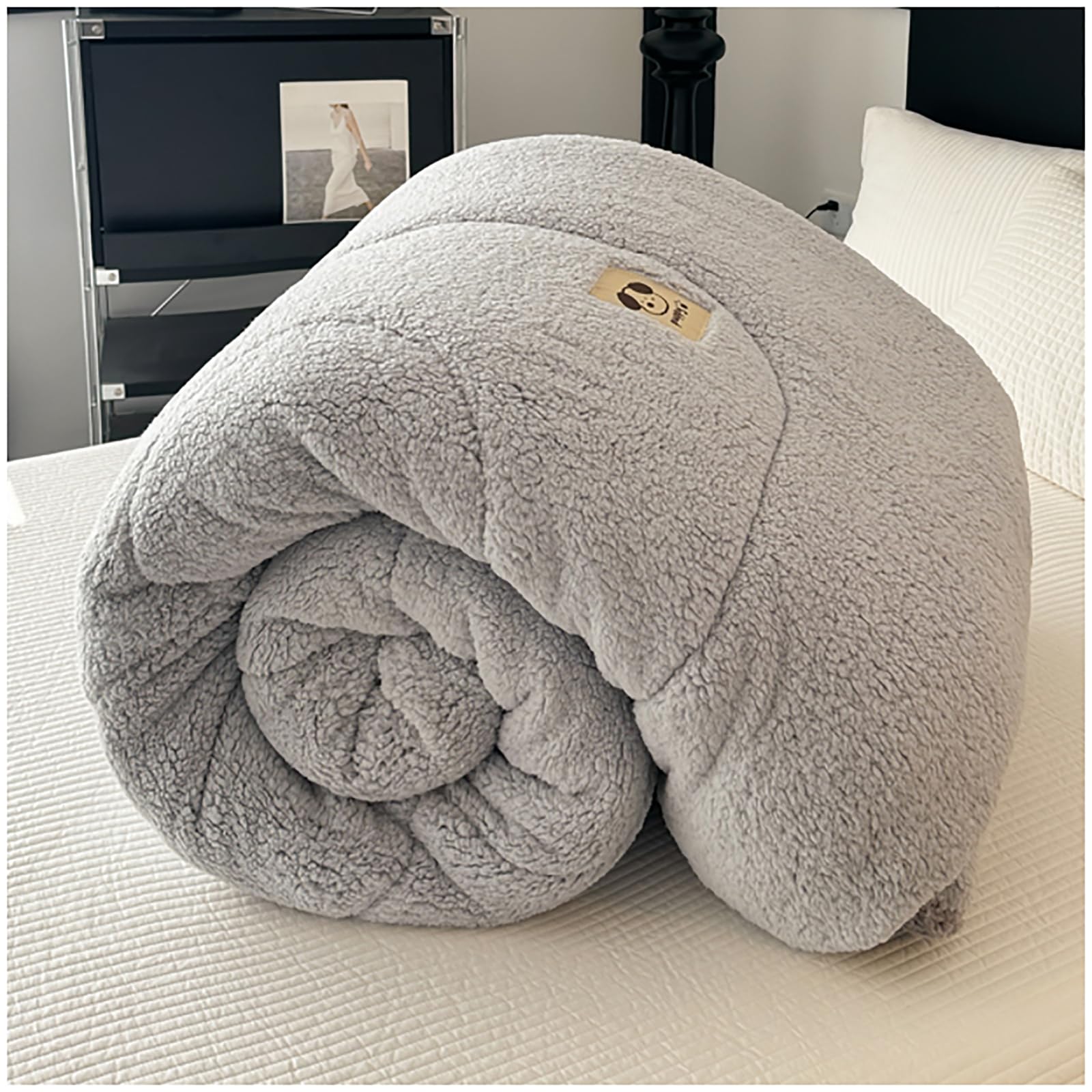 Couette réversible Sherpa ZTGL contre le froid couverture chaude 180x220