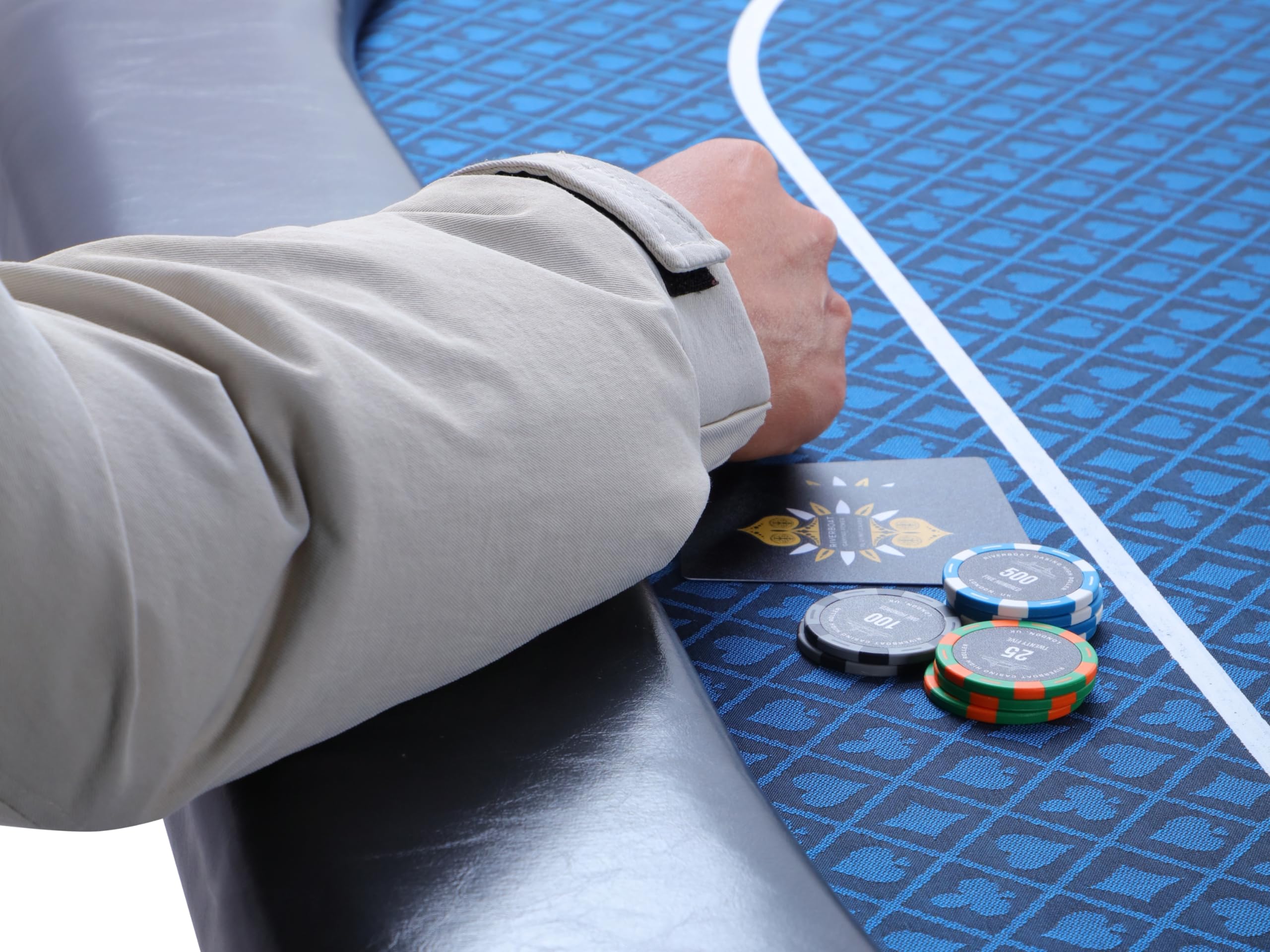 Riverboat Pro P8 Turnier-Pokertisch Speed Cloth 165 x 112cm