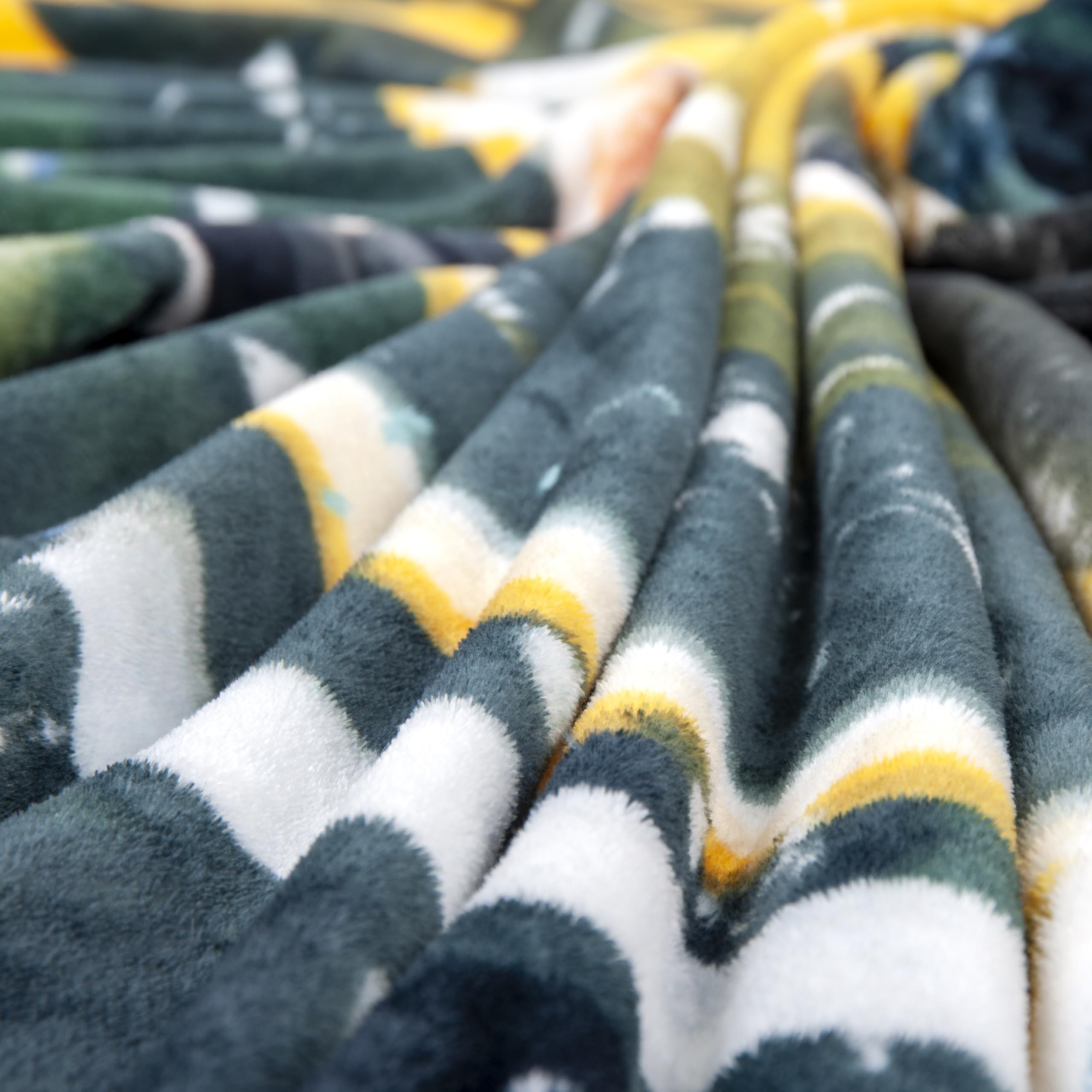 Herding Coperta Wellsoft NFL Packers, 150 x 200 cm, Morbida e Confortevole, Poliestere