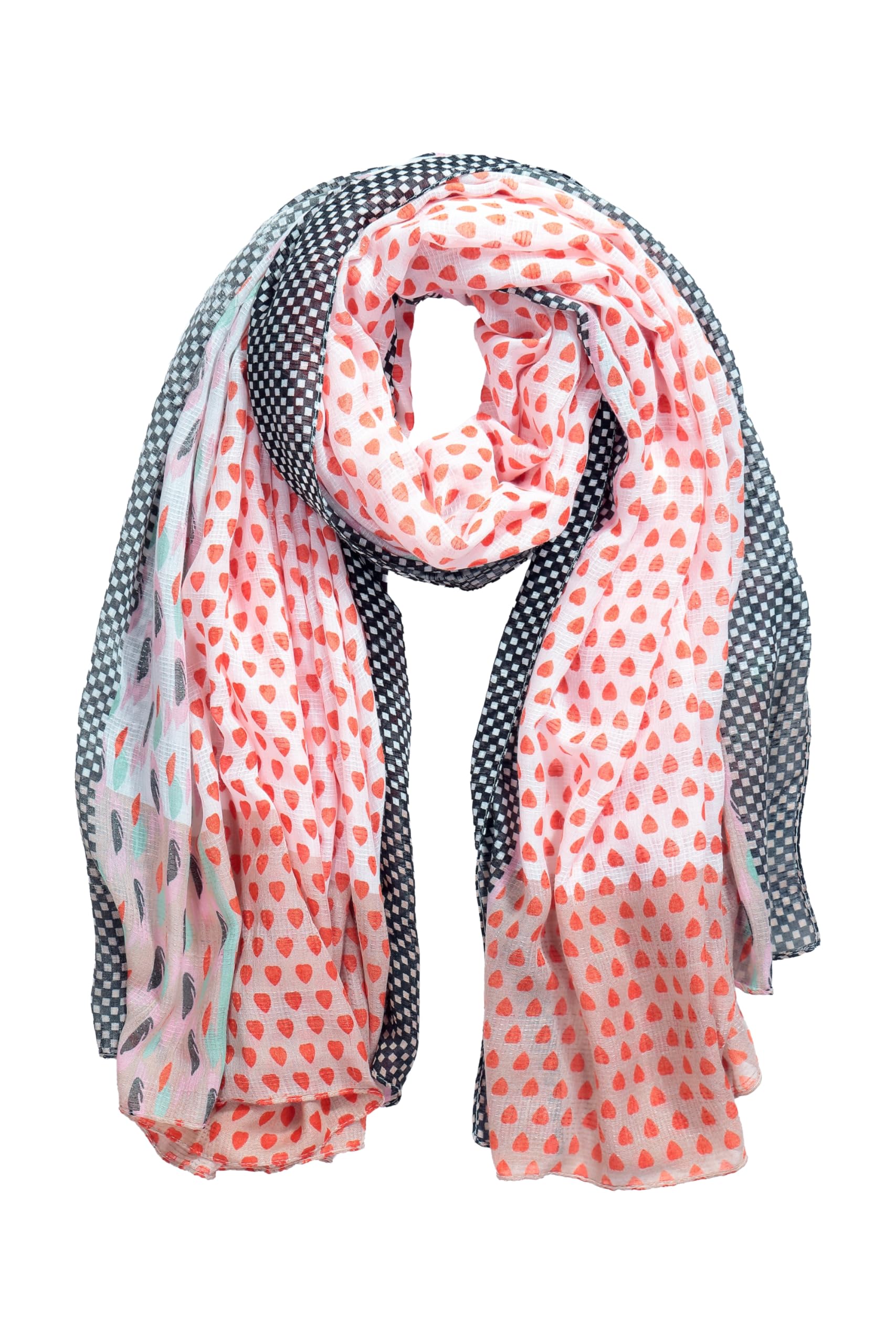 Ulla Popken Damenschal, Übergröße, kurvig, 850453