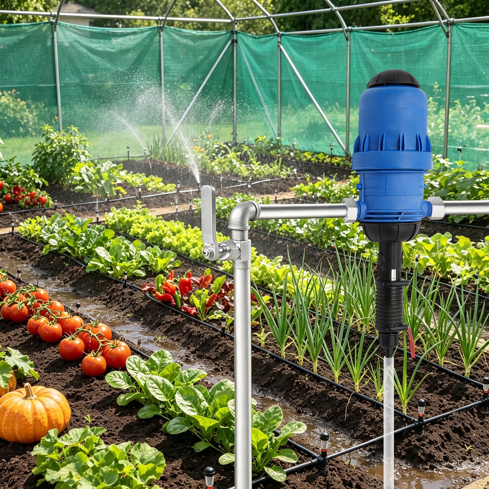 Injecteur d'engrais, 0,4 % à 4 %, pompe doseuse automatique, 20