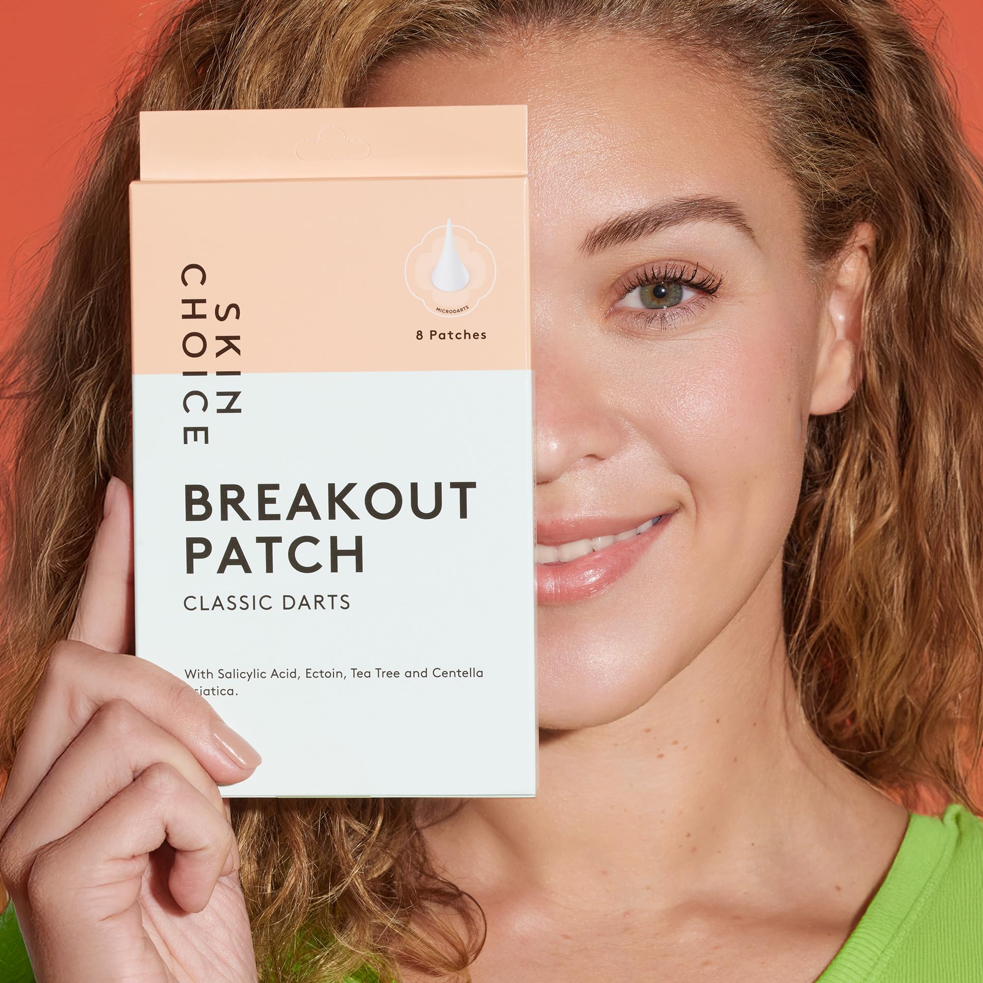 SKIN CHOICE Microdart Pimple Patches Salicylic Acid, Hyaluronic Acid, CICA, Tea Tree, Early Stage Spot Treatment - Image 2
