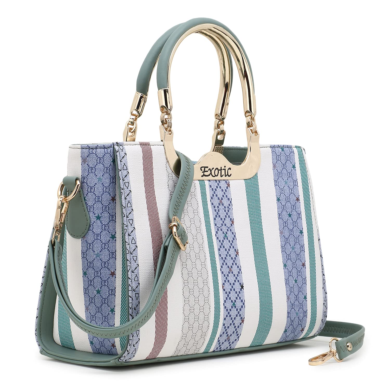 EXOTIC® Stripe Pattern Women Sling/Handbag (B09F6Q979V) Amazon Price History, Amazon Price Tracker