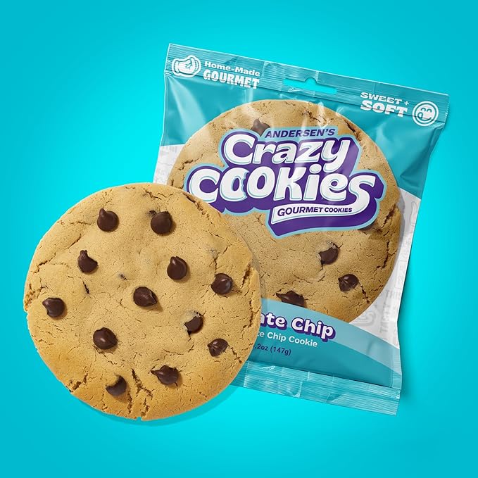 Andersen's Crazy Cookies Galleta con Chispas de Chocolate 5.2 oz miniatura 3