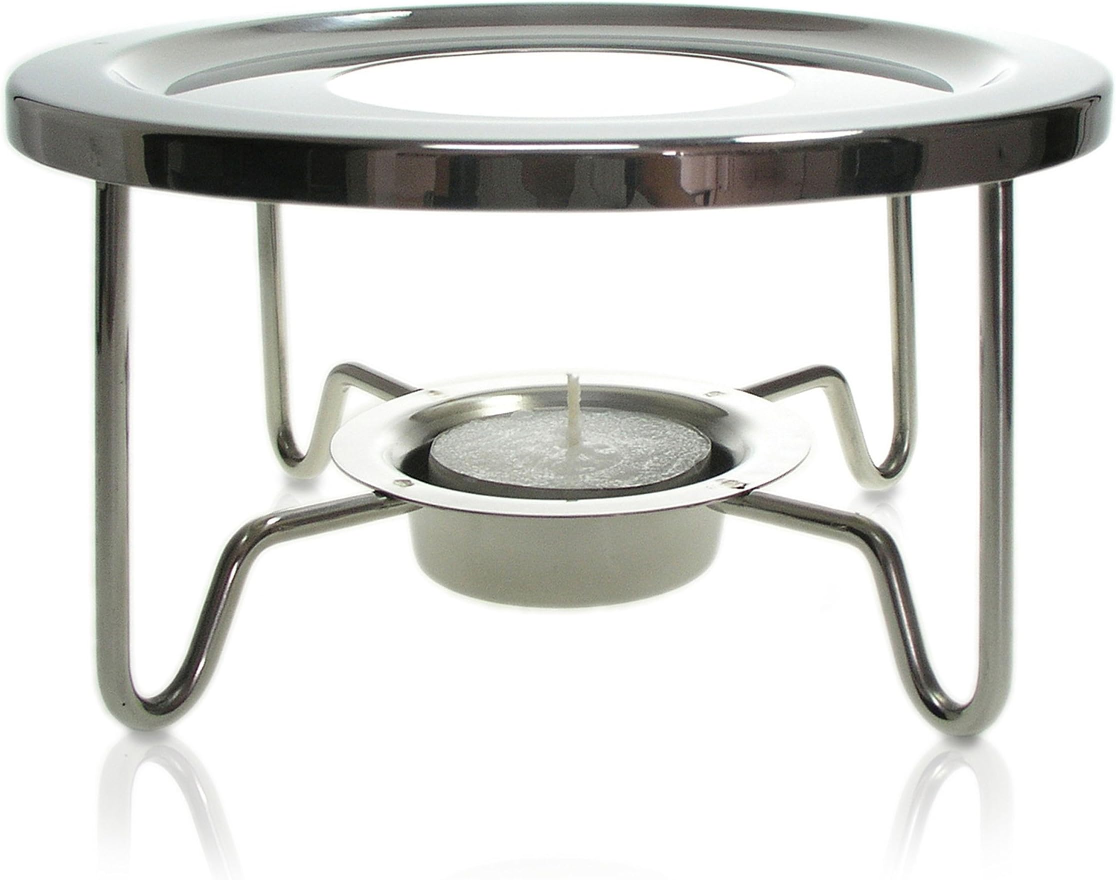 finumTea Warmer S/Steel, Silver, One Size