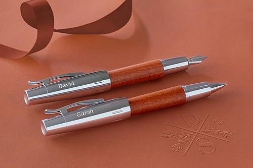 Miniatura 4 de Faber-Castell Emotion - Bolígrafo de madera marrón