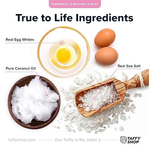 Miniatura 2 de Taffy Shop Bohemian-Rasp-O-Berry, Taffy de Agua Salada de Frambuesa Caramelo Masticable Suave Gourmet, Aperitivo Dulce a Granel, Regalo Fresco y Sin