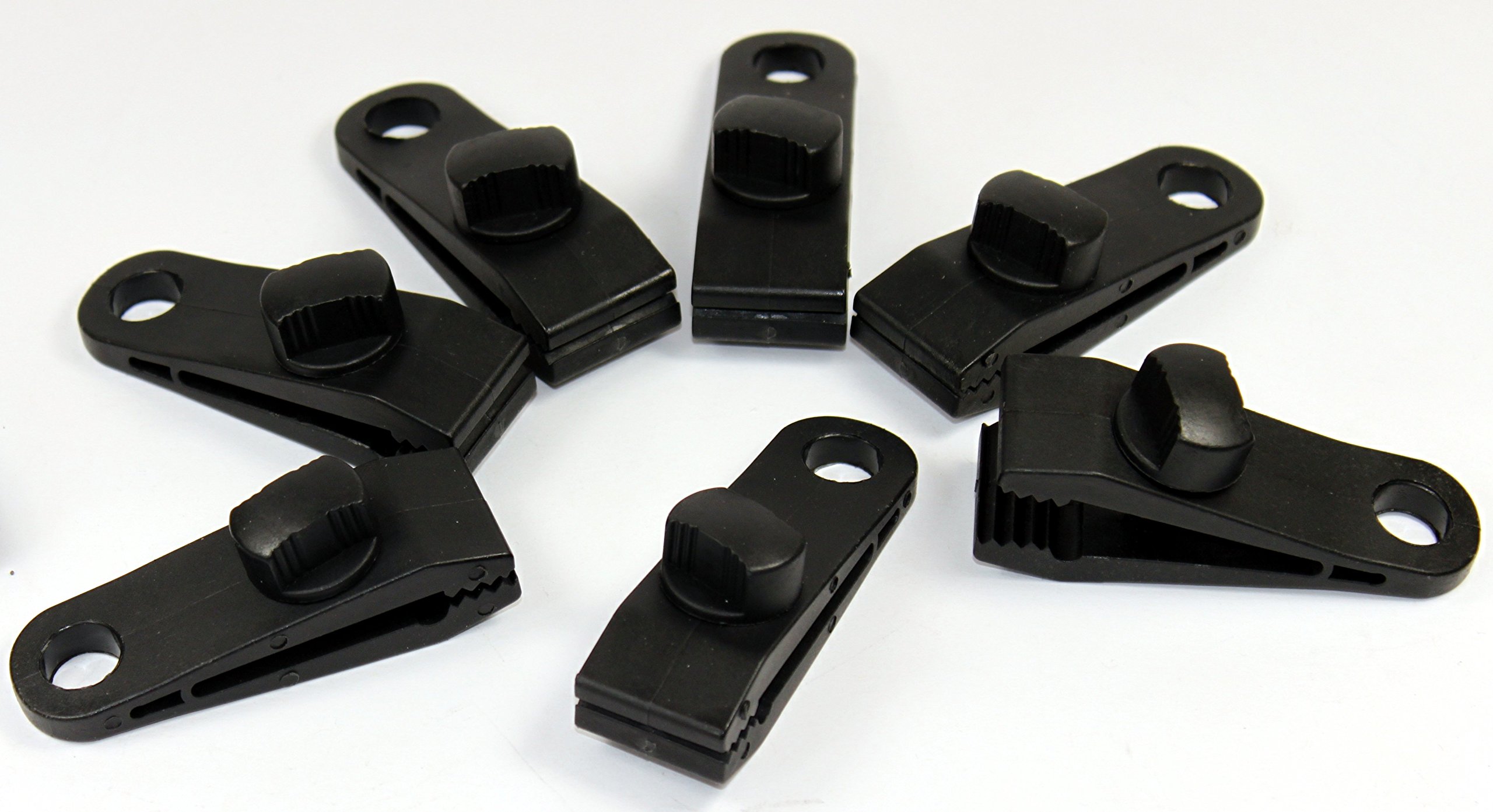 K&B Vertrieb Clip 48 Stück Spanner für Abdeckplane Planenclips Zelt Plane Planenhalter Gewebeplane Halterung 466