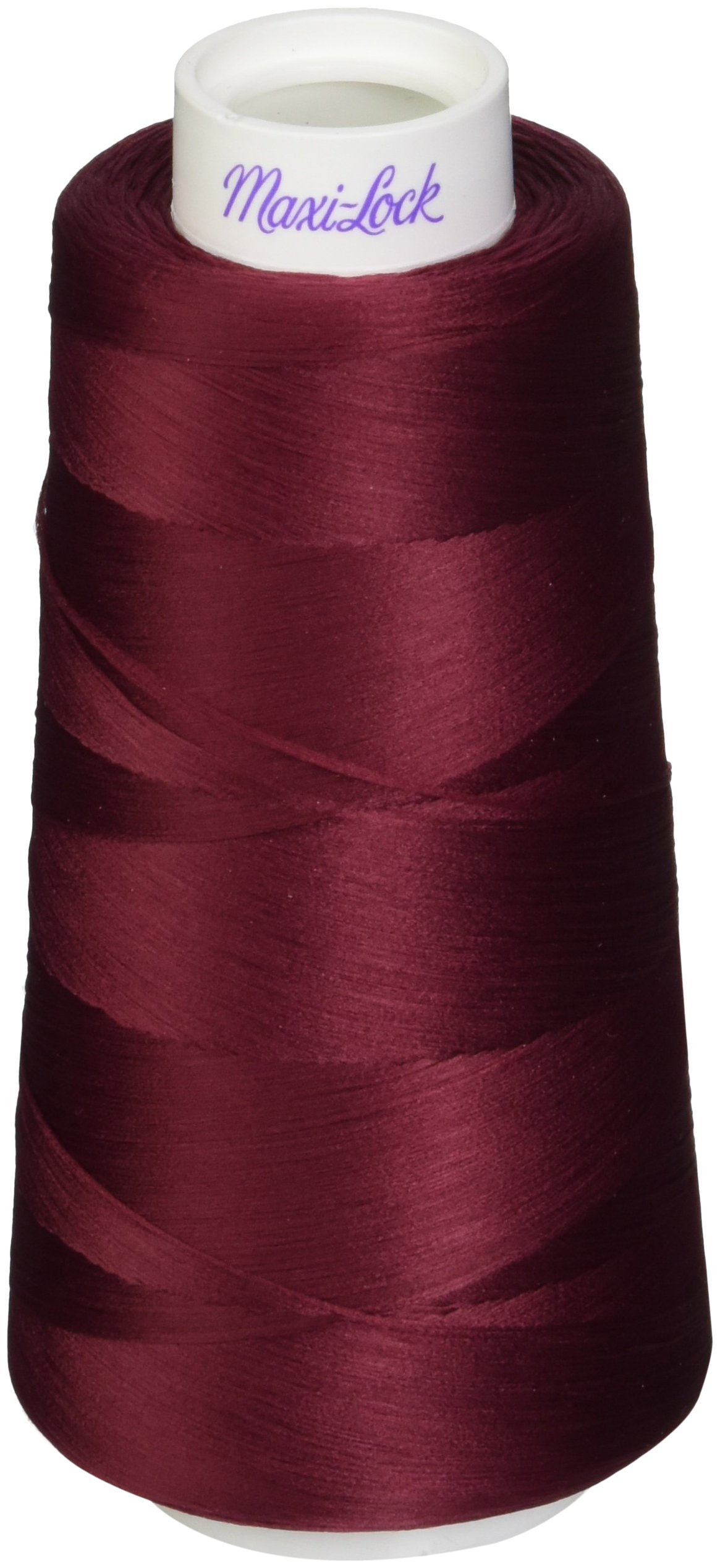 American & EfirdAME54.32131 Red Currant Maxi Lock Stretch Thread, 2000yd