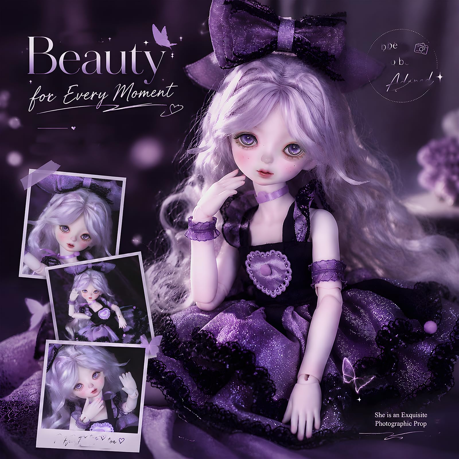 1/6 BJD Doll, 27cm/10.7in, Harz, mit Beweglichen Gelenken