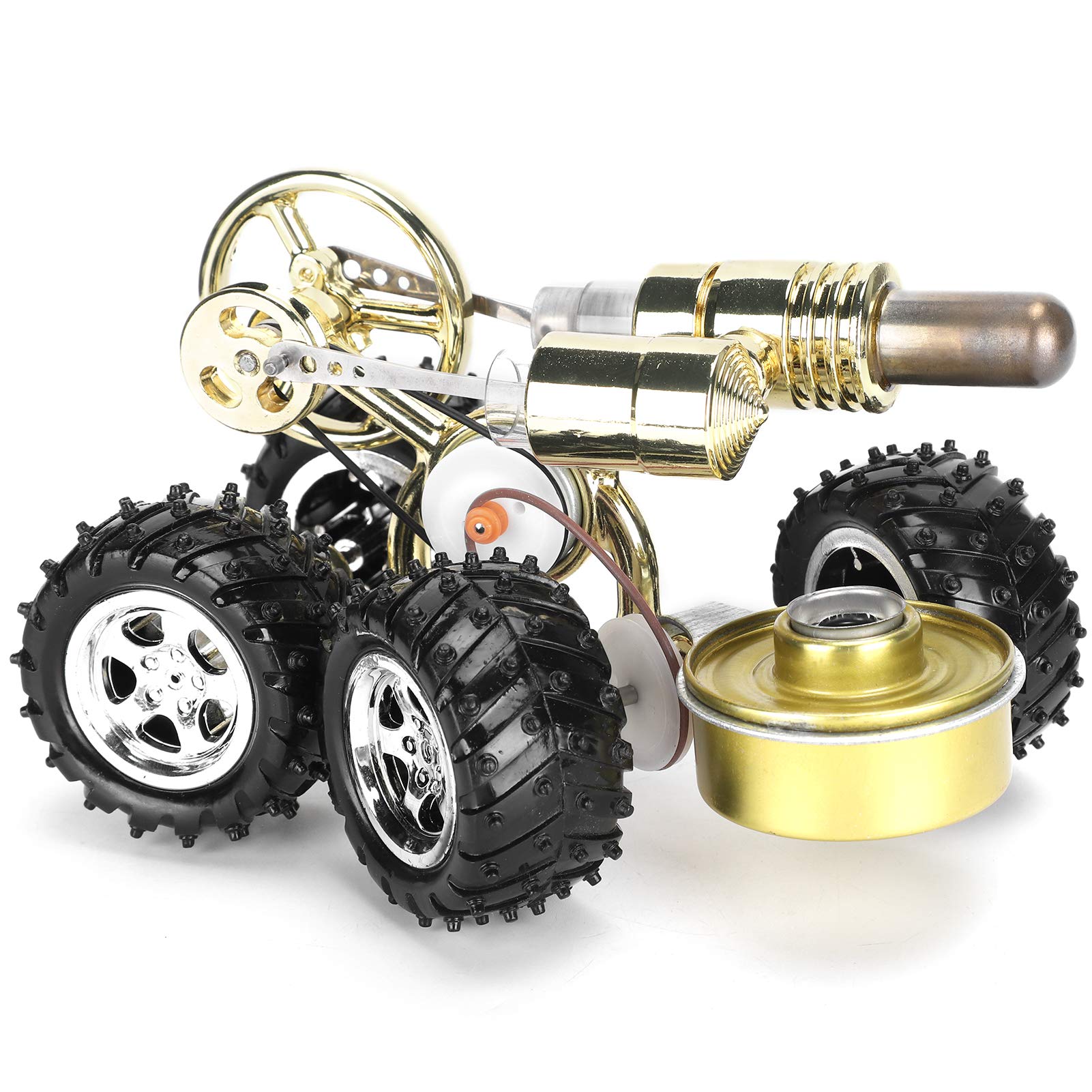 Generic Modelo de Motor Kits de Ciencia Educativa de Motor Stirling en Miniatura únicos para Aprendizaje de Física Aleación de Zinc