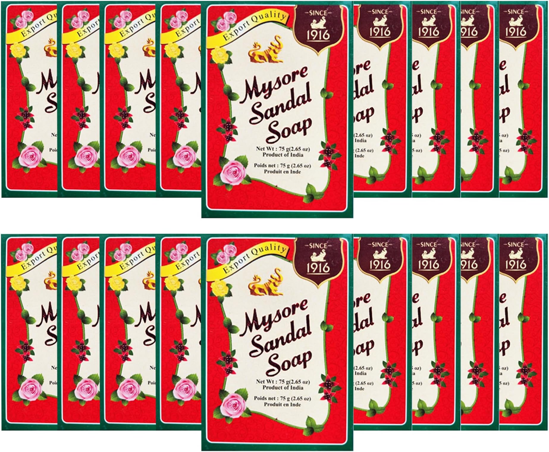 Mysore Sandalwood Soap 2.62Oz (Case Of 18)
