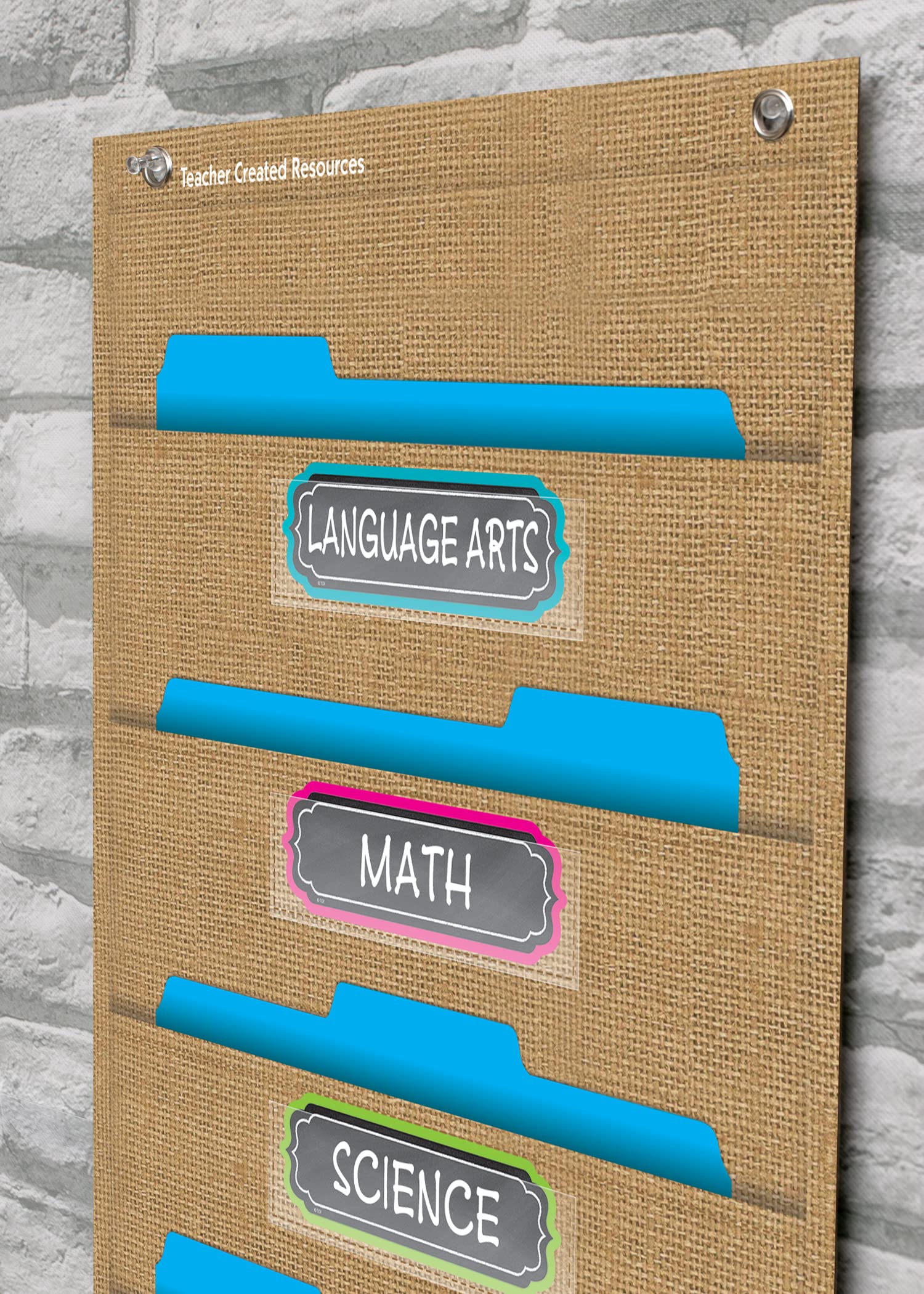 TEACHER CREATED RESOURCES - Chalkboard Brights Labels
