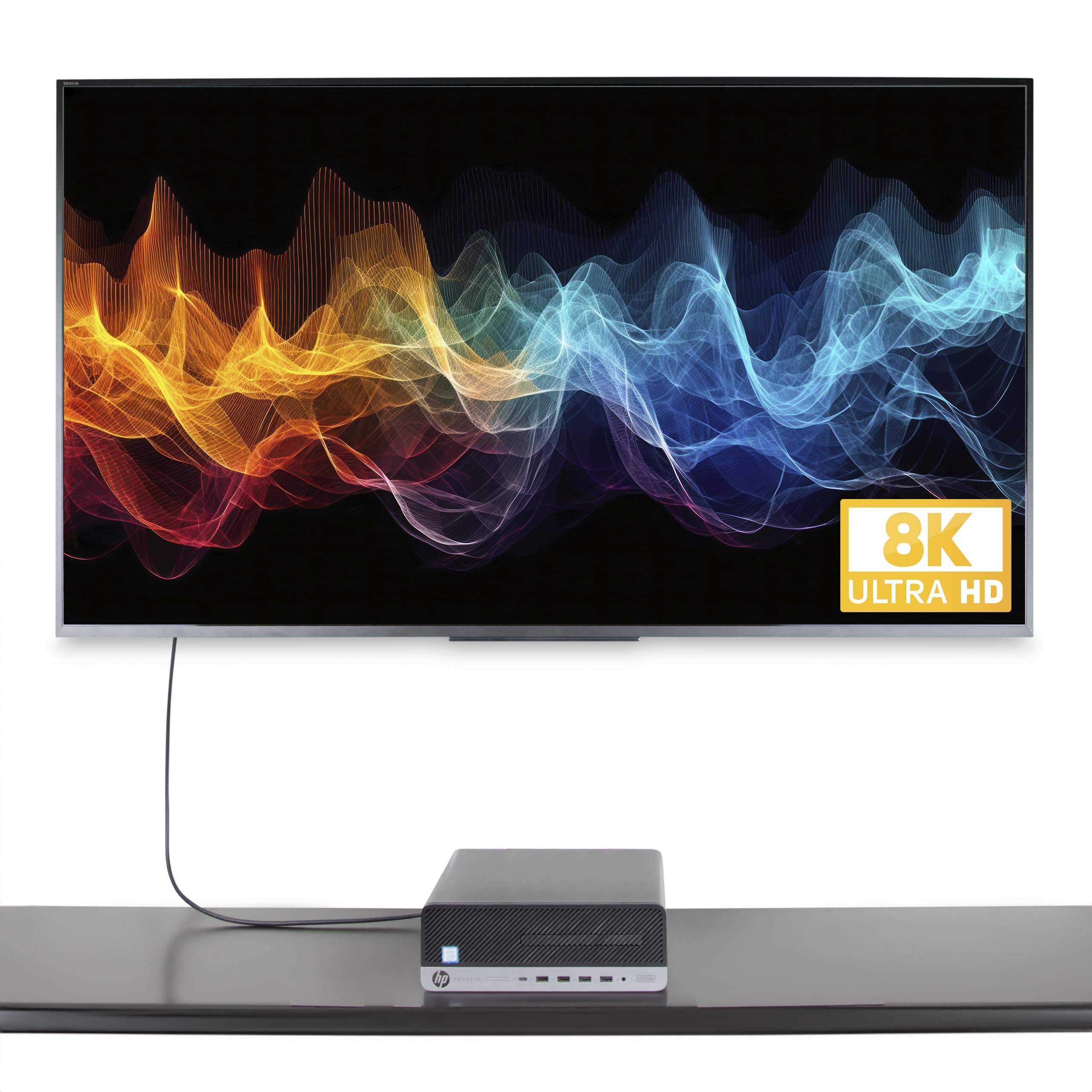 StarTech Cavo Attivo DisplayPort 1.4 a HDMI 2.1, 8K 60Hz, 4K 144Hz, HDR10 | Ideale per Gaming ad Alte Prestazioni e Home Theatre