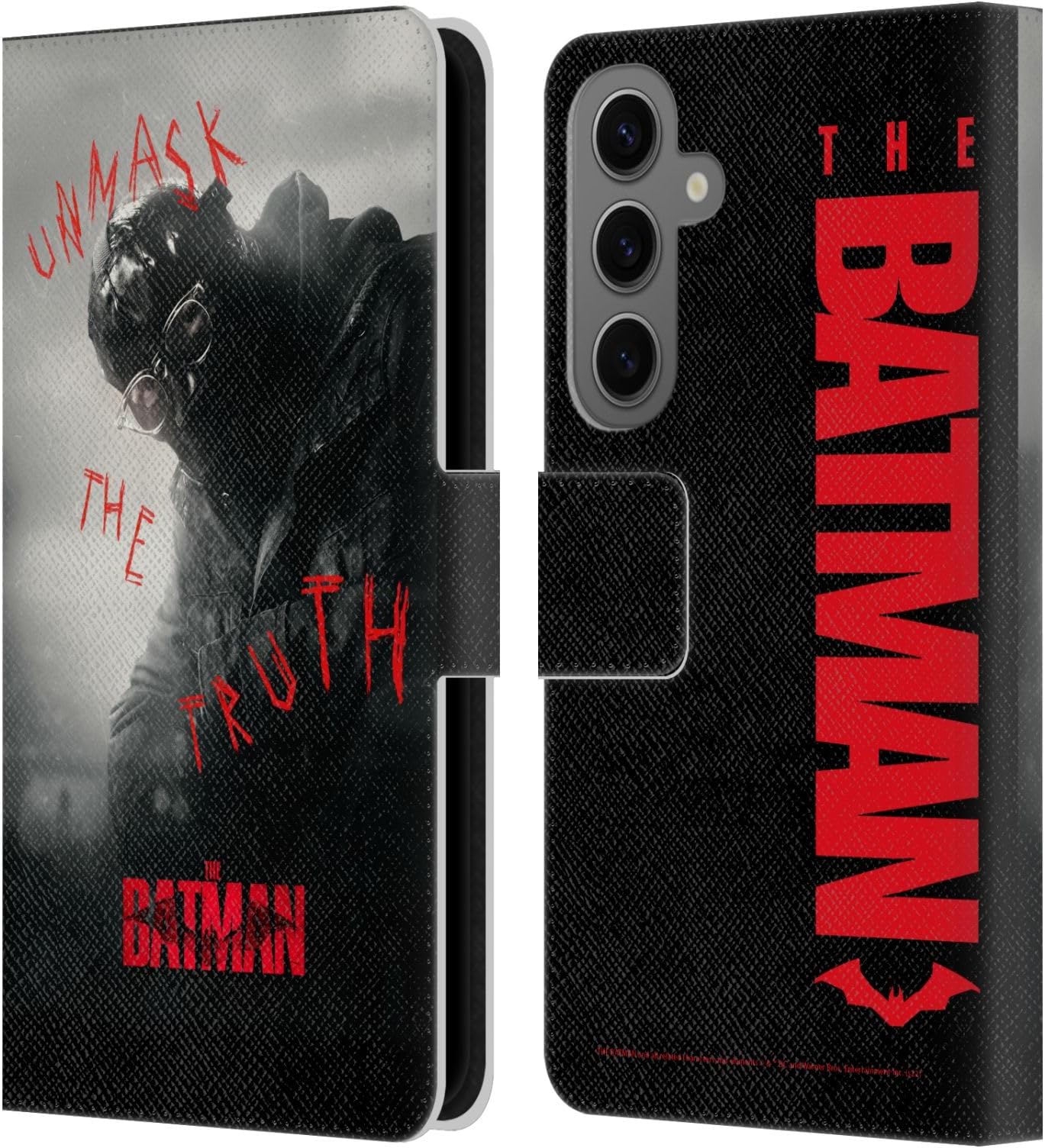 Head Case Designs Officially Licensed The Batman Riddler Unmask The Truth Posters Leather Wallet Case Compatible With Samsung Galaxy S25