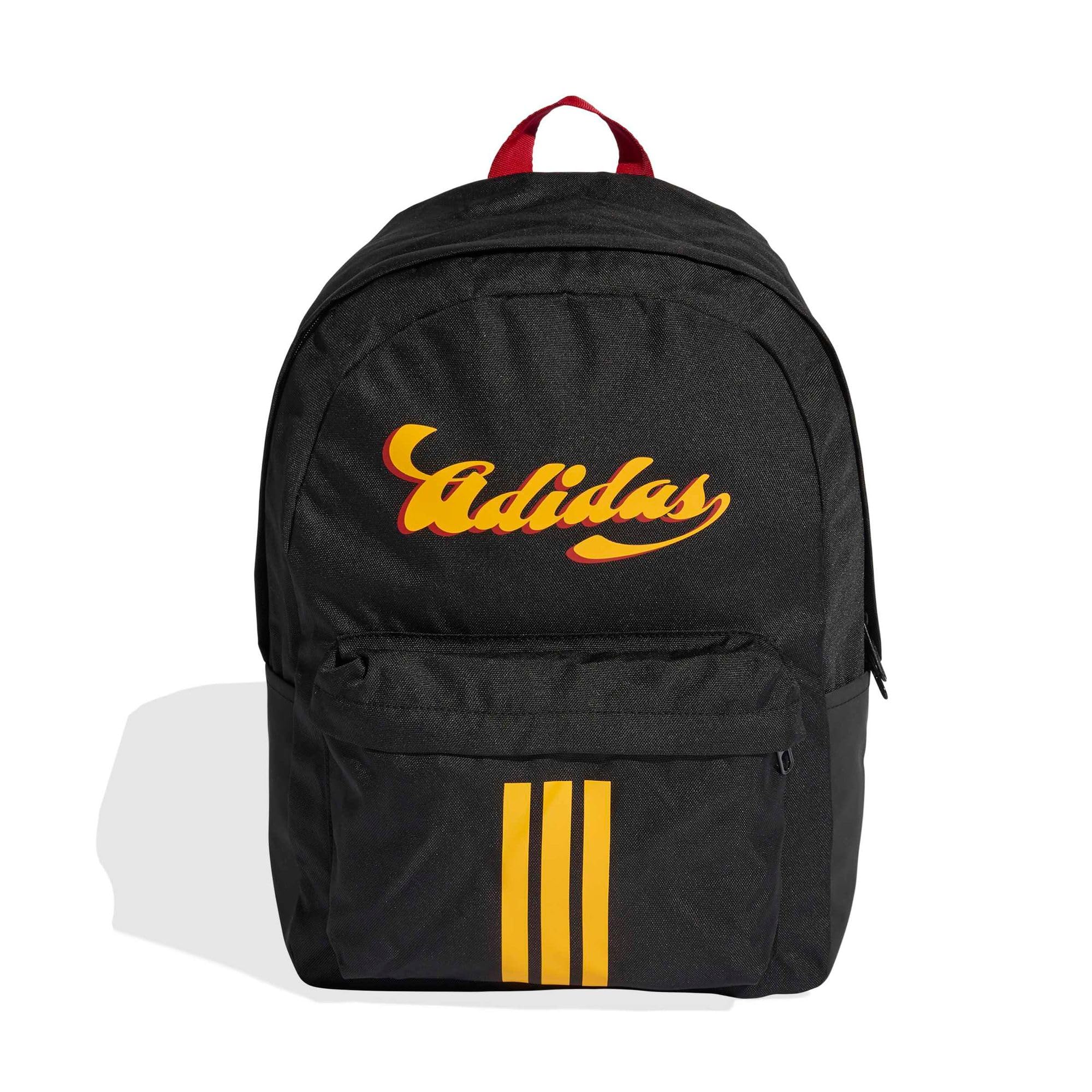adidas Unisex TIRO GRAPHIC BACKPACK II, black/collegiate gold, One size