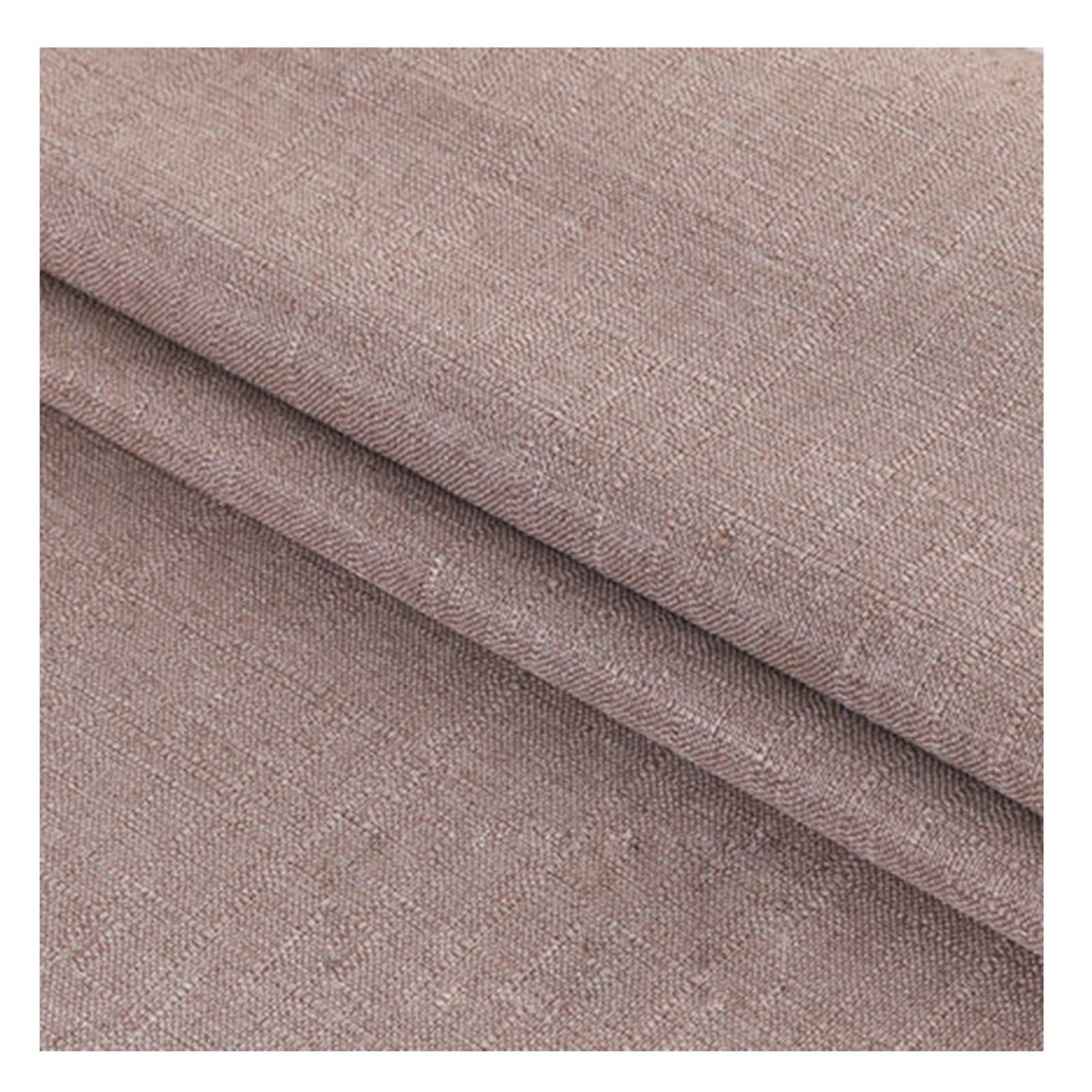Tissu en lin et coton uni pour couture artisanale et DIY déco