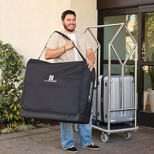 Miniatura 3 de J.L. Childress Bolsa de viaje universal para cochecito de avión, se adapta a la mayoría de cochecitos de bebé, artículos esenciales de vuelo,