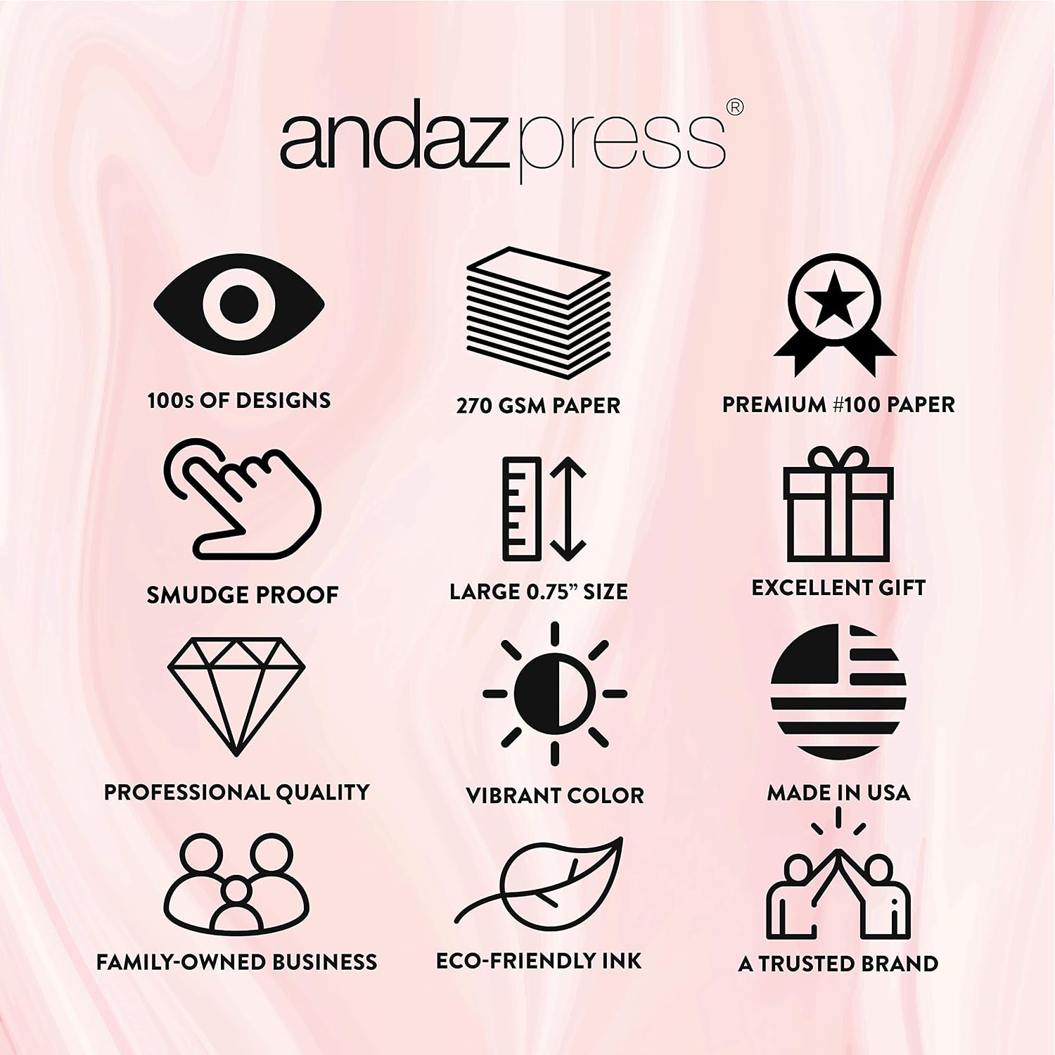 Andaz Press Faux Gold Glitter Graduation Chocolate Drop Labels, 240-Pack, Not Real Glitter, Fits Kisses Party Favors