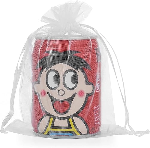 Miniatura 84 de Wudygirl 100 bolsas de organza gris transparente de 5 x 7 pulgadas con cordón transparente, bolsas de joyería para fiestas, bodas, vacaciones