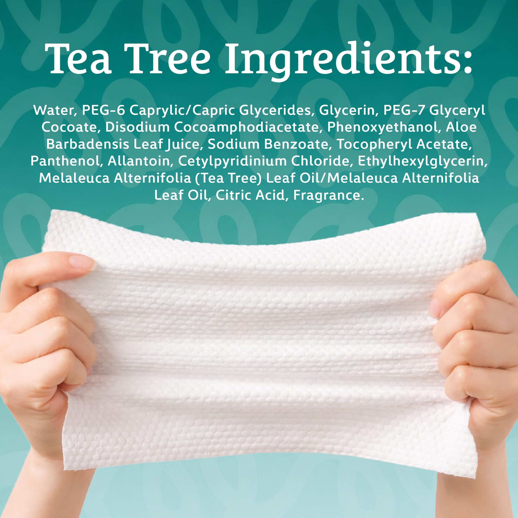 Body Prescriptions - 2 Pack (60 Count Each) Tea Tree Facial Cleansing, Pore Refining Wipes