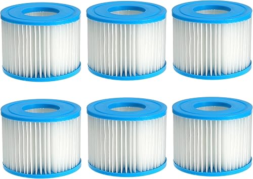 Cartucho de filtro tipo VI para bañera de hidromasaje, filtro de repuesto para Intex para Lay-Z-Spa para Coleman SaluSpa 90352E 58323E 58323 Bomba