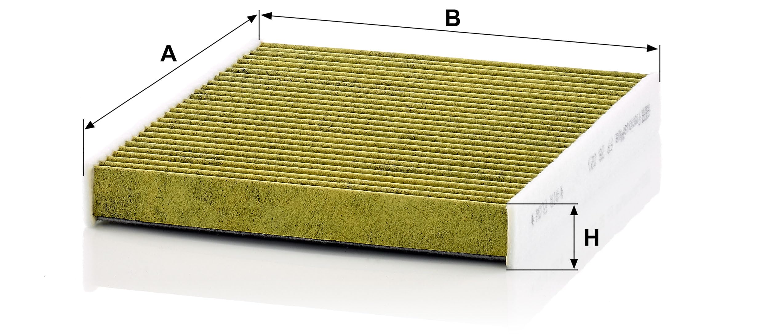 MANN-FILTER FP 26 021 Filtro de aire de cabina - FreciousPlus Filtro de Polen Biofuncional - para Automóviles + Vehículos de transporte