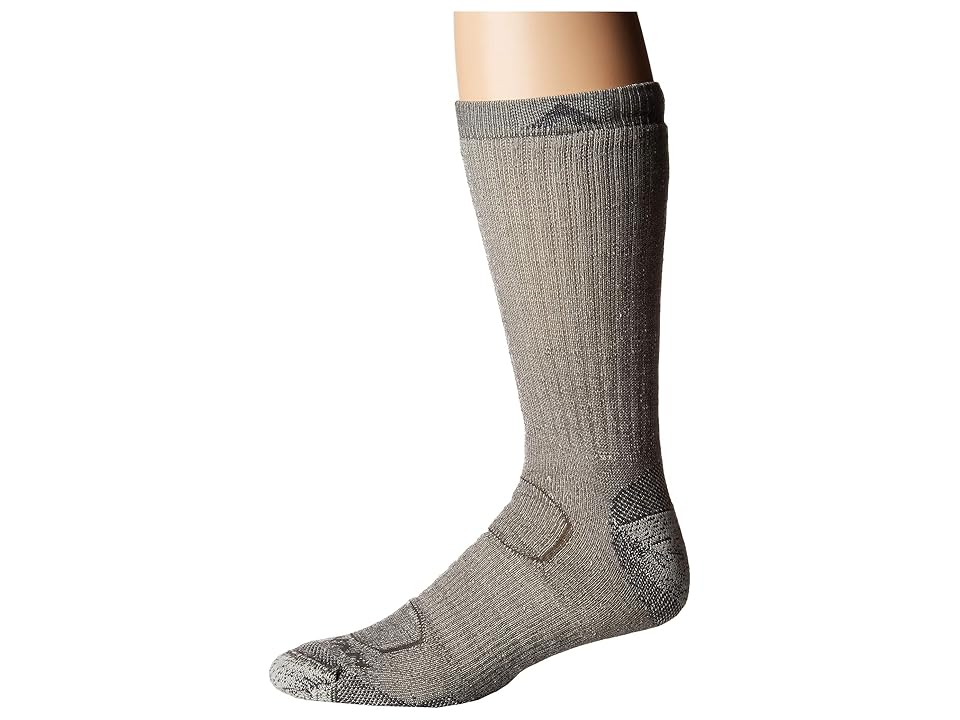 

Wigwam Merino Comfort Ascent Crew (Charcoal) Crew Cut Socks Shoes, Gray