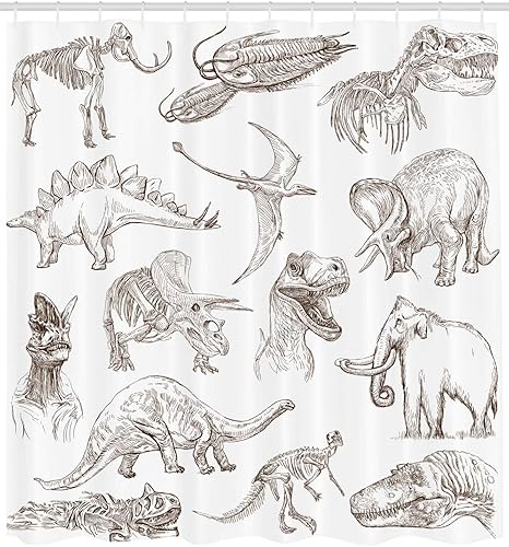 Vista 80 de Ambesonne, cortina de ducha cuatro estaciones