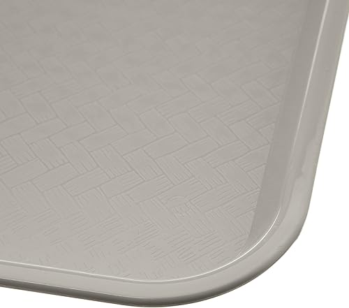Miniatura 3 de CFS CT101423 Bandeja para cafetería o comida rápida, 25.4 x 35.6 cm, color gris