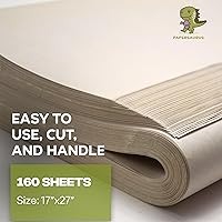 Vista 4 de Papel de embalaje de papel de periódico - Hojas de papel de embalaje para mudanza y envío - 160 hojas de papel de periódico - 5 libras, 17 x 27