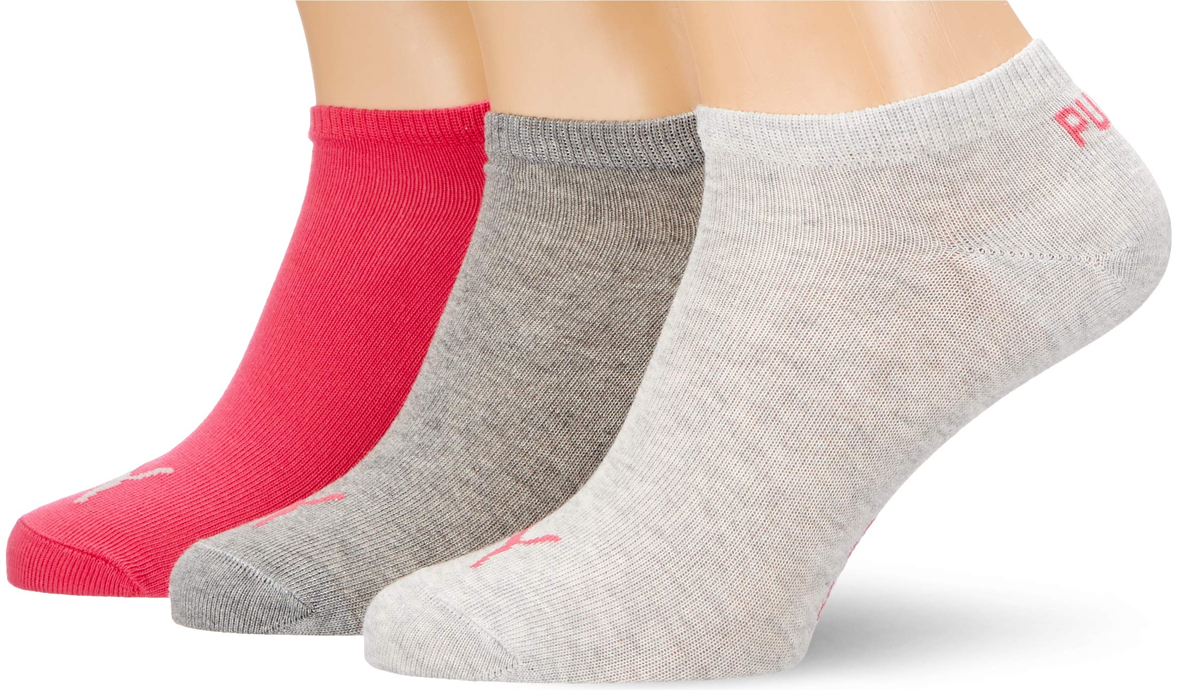 Unisex PUMA UNISEX SNEAKER PLAIN 3P Sneaker Plain Sock (pack of 3)
