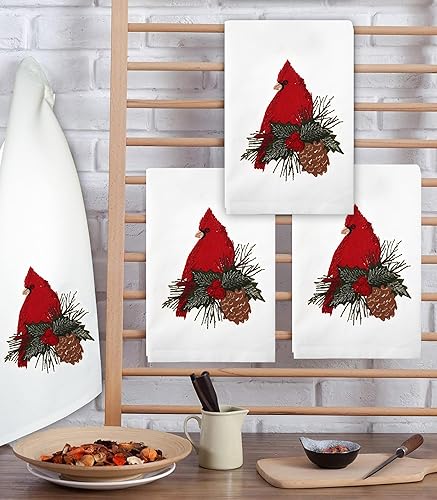 Miniatura 7 de Bedding Craft Decoraciones navideñas, paño de cocina de Navidad, toallas de Navidad, toallas de Navidad, secado rápido, paños de té, toallas de