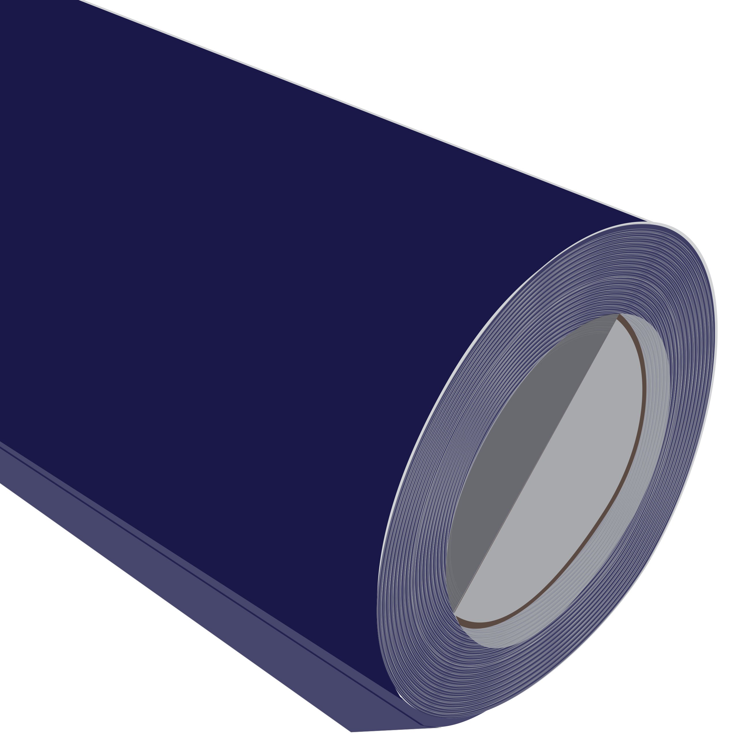 2 Metre (2 m), color azul marino 500 mm de ancho Flex caliente hierro en la ropa la ropa vinilo