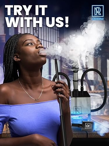 Miniatura 8 de Bomba de cachimba con batería recargable de 1300 mAh - Kit de bomba de aire eléctrica para cachimba con luz LED - Mini bomba de cachimba arrancador