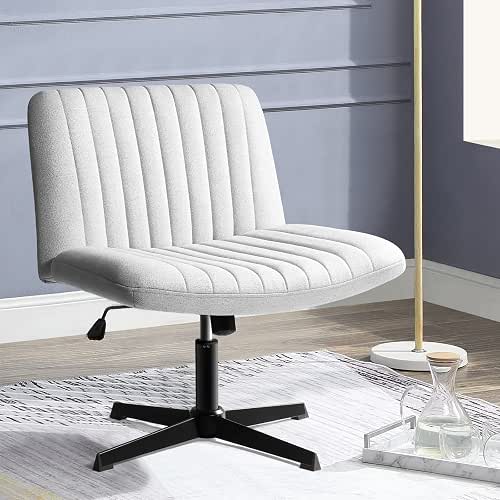PUKAMI Criss Cross Chair,Comfy Cross Legged Office Desk Chair No